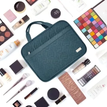 NISHEL Travel Toiletry Bag for Easy Organized Travel