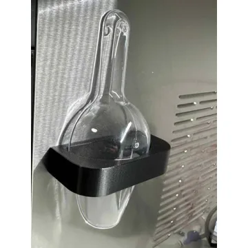 Premium Magnetic Ice Scoop Holder for GE Opal Nugget Ice Makers (Black)