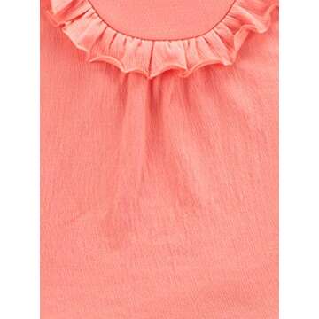 Simple Joys by Carter's Baby Girls' 3-Piece Playwear Set, Navy Stripe/Cherry/Peach, 12 Months