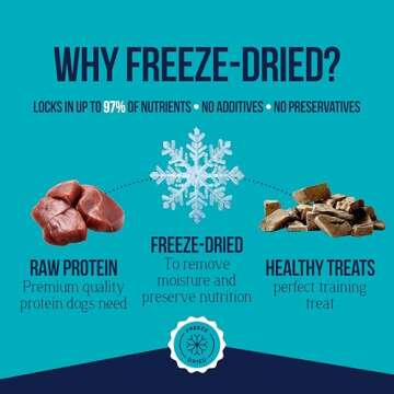 Stewart Single Ingredient Freeze Dried Raw Dog Treats, Beef Liver, 8 Ounce Resealable Pouch, Training Treats or Meal Topper for All Size Dogs, High Protein, Grain-Free, Gluten-Free