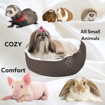Evelots Cozy Warm Pet Bed for Cats & Small Dogs 17 inches