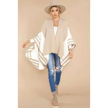 Moss Rose Women's Travel Plaid Shawl Wrap for Fall Winter