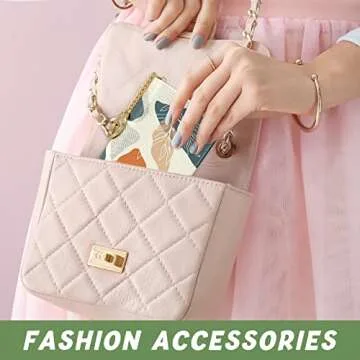 Aiawoxc Credit Card Holder: Slim RFID Wallet for Women