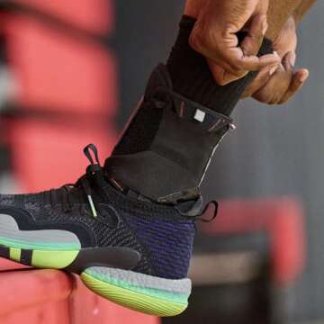 Shock Doctor Adult Ultra Wrap Lace Ankle Support, Medium, Black