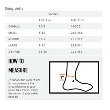 Shock Doctor Adult Ultra Wrap Lace Ankle Support, Medium, Black