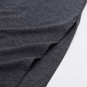 HUSKARY Women's Summer Maxi Dress with Pockets and Split