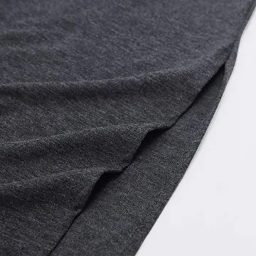 HUSKARY Women's Summer Maxi Dress with Pockets and Split