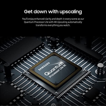 SAMSUNG 43-Inch QLED 4K Q60C TV with Smart Features