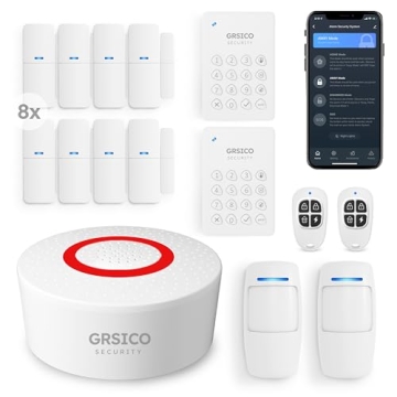 Advanced GRSICO 15-Piece Wireless Home Alarm System Kit