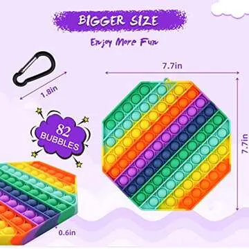 DJJKKL Pop Fidget Toy for Stress Relief and Fun