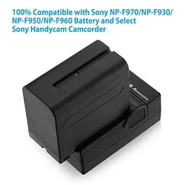 Powerextra NP-F970 Battery Pack 8800mAh for Camcorders
