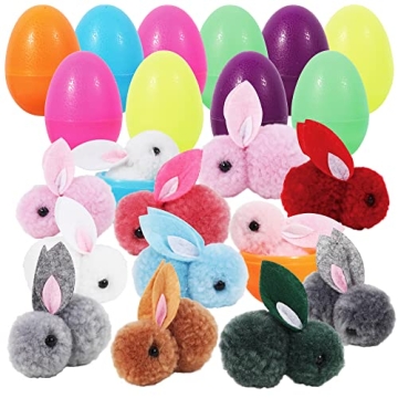 Bunny Filled Easter Eggs Set for Kids Fun and Excitement