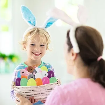 Bunny Filled Easter Eggs Set for Kids Fun and Excitement