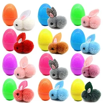 Bunny Filled Easter Eggs Set for Kids Fun and Excitement