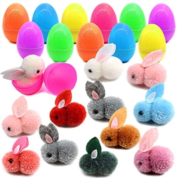 Bunny Filled Easter Eggs Set for Kids Fun and Excitement