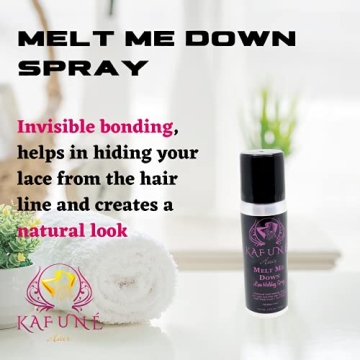 Kafune Amor Lace Melting Spray for Wig Hold Without Glue
