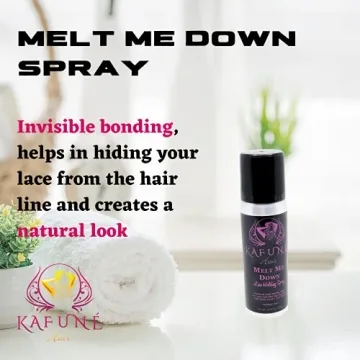 Kafune Amor Lace Melting Spray for Wig Hold Without Glue
