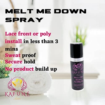 Kafune Amor Lace Melting Spray for Wig Hold Without Glue