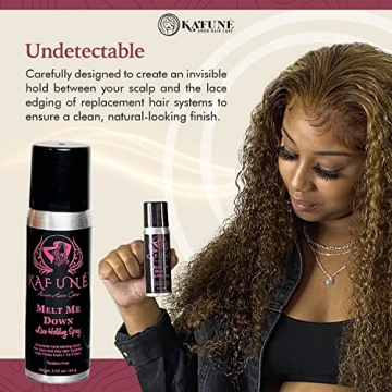 Kafune Amor Lace Melting Spray for Wig Hold Without Glue