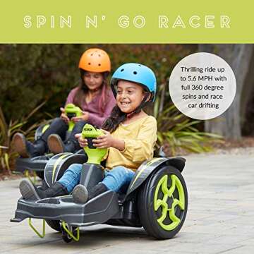 ECR4Kids Spin n' Go Racer - Go Kart for Kids 6+