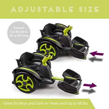 ECR4Kids Spin n' Go Racer - Go Kart for Kids 6+