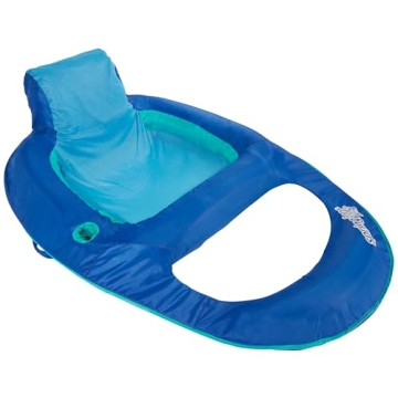 Comfortable SwimWays Spring Float Recliner for Pool