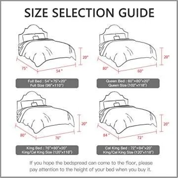 CHIXIN Bedspread Set - Elegant Reversible Bedding for All Seasons