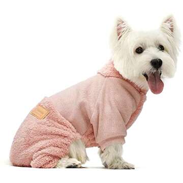 Stylish Winter Dog Clothes - Fitwarm Knitted Turtleneck