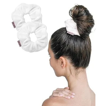 Kitsch Microfiber Hair Towel Scrunchies Fast Drying 2-Pack
