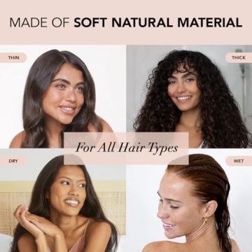 Kitsch Microfiber Hair Towel Scrunchies Fast Drying 2-Pack