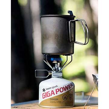 Snow Peak Trek Series Backpacking/Camping Cookware Sets, Trek 700 Pot, 23.6 fl oz