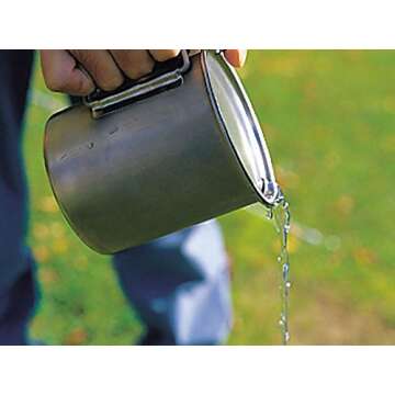 Snow Peak Trek Series Backpacking/Camping Cookware Sets, Trek 700 Pot, 23.6 fl oz