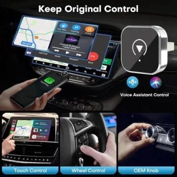 Mini Wireless CarPlay Adapter for iPhone Easy Setup