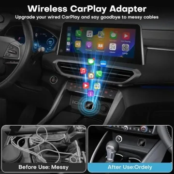 Mini Wireless CarPlay Adapter for iPhone Easy Setup