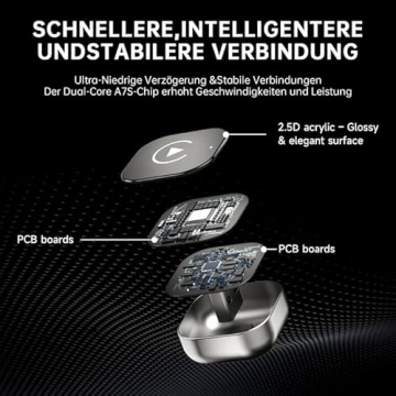 Mini Wireless CarPlay Adapter for iPhone Easy Setup