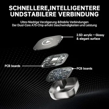 Mini Wireless CarPlay Adapter for iPhone Easy Setup