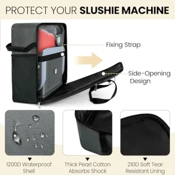 Portable Ninja Slushi Machine Carrying Bag - Dustproof Storage Case