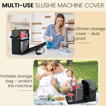 Portable Ninja Slushi Machine Carrying Bag - Dustproof Storage Case