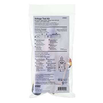 Sperry Instruments STK001 Non-Contact Voltage Tester (VD6504) & GFCI Outlet / Receptacle Tester (GFI6302) Kit, Electrical AC Voltage Detector, Yellow & Black