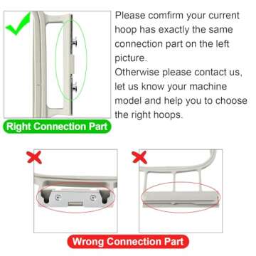 Sew Tech Embroidery Hoops for Brother & Baby Lock Machines