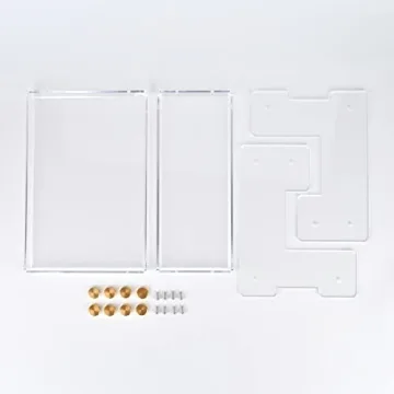 Hiendure 2-Tier Bathroom Organizer Stylish Vanity Storage