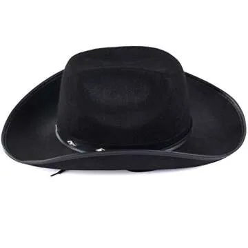 Funny Party Hats Cowboy Hat - Studded Cowboy Hat - Cowboy Costume Accessories - Western Cowboy Hat