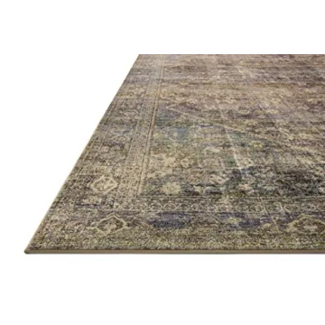 Loloi Amber Lewis Morgan Area Rug - Spice/Lagoon Style