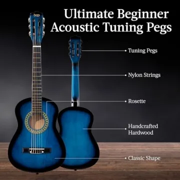 Best Choice 30in Kids Acoustic Guitar Starter Kit