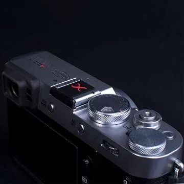 VKO Camera Hot Shoe Cover Protector Cap Compatible with Fujifilm X-S10 XH1 XPro3 XPro2 XT4 XT3 XT2 XT30 XT20 XE3 XE2S XT200 XT100 X100V X100F X101T Cameras(BRX)