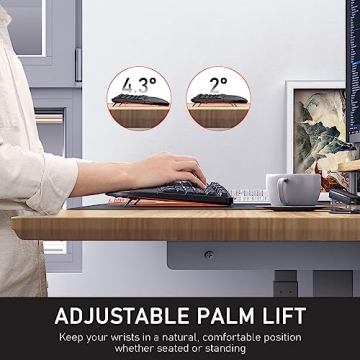 MEETION Ergonomic Split Wireless Keyboard for Comfort