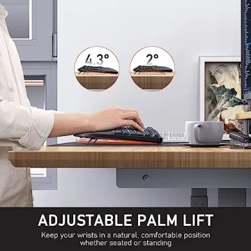 MEETION Ergonomic Split Wireless Keyboard for Comfort