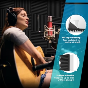 Knightsacoustic Sound Proof Foam Panels 24 Pack