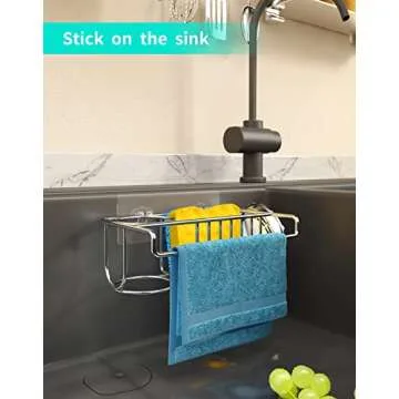 HapiRm 4 in 1 Sink Caddy - Your Kitchen Organizer