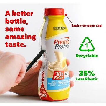 Premier Protein Shake 30g Protein - 12 Pack Bananas & Cream